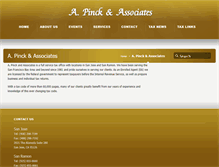 Tablet Screenshot of apincktax.com